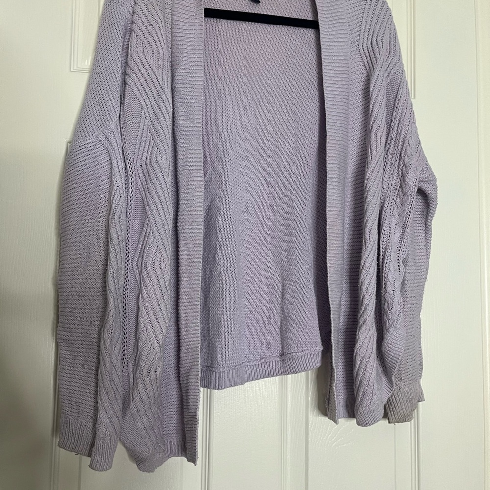 Universal Thread Light Purple Women's Cardigan